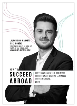 Cover of the succeed abroad report with drop shadow