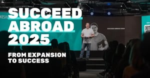Succeed Abroad 2025 event stage
